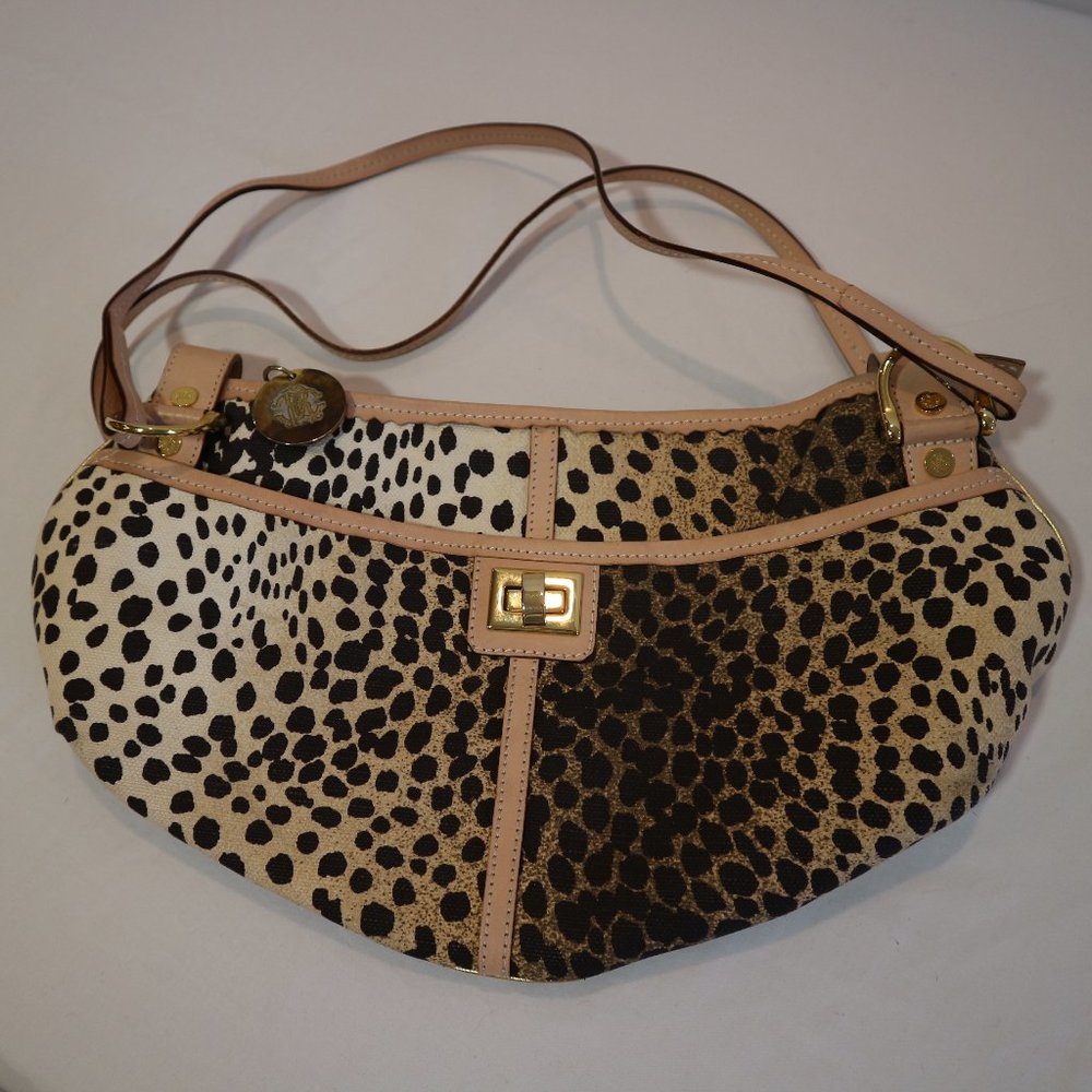 Roberto Cavalli Animal Print Handbag